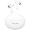 USAMS Słuchawki bluetooth TWS E02 ANC+ENC white